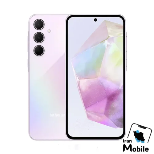 گوشی موبایل سامسونگ مدل Galaxy A35 ظرفیت 128 گیگابایت رنگ بنفش
