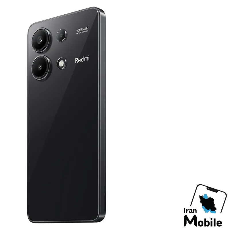 گوشی موبایل شیائومی مدل Redmi Note 13 4G ظرفیت 256 گیگابایت مشکی