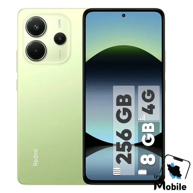 گوشی موبایل شیائومی مدل Redmi Note 14 4G ظرفیت 256 گیگابایت